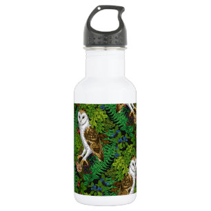 Rabbits and woodland  Stainless Steel Water Bottle