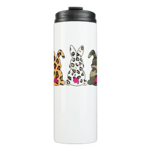 Rabbits Bunnies Leopard Camouflage Happy Easter Da Thermal Tumbler