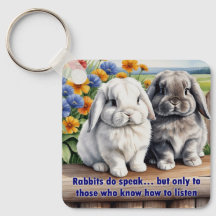 Rabbits Do Speak Lop Eared Bunny