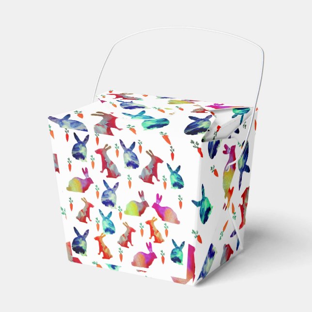 Rabbits Heaven Favor Box (Front Side)