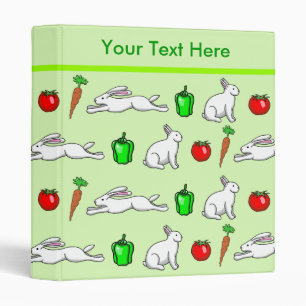 Rabbits in the Vegetable Garden Binder