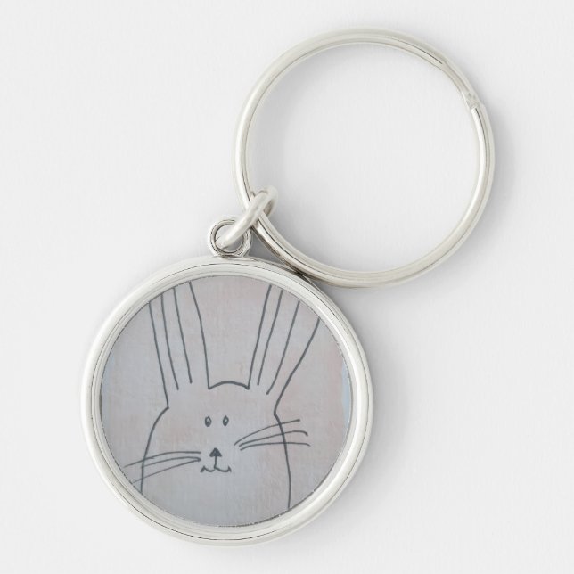 Rabbits Keychain (Front)