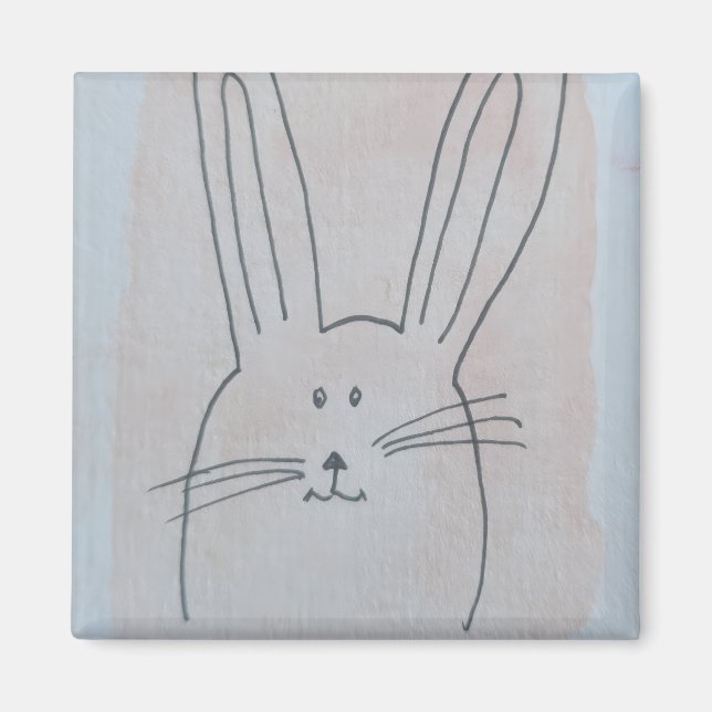 Rabbits Magnet (Front)