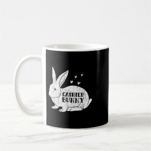 Rabbits Matching Easter Day Costume Vintage Bunny Coffee Mug