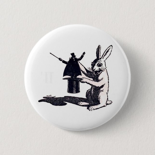 Rabbit's Revenge 2 Inch Round Button (Front)