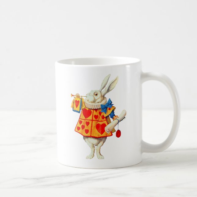 Rabbitt Alice in Wonderland ~ Coffee Cup / Mug (Right)