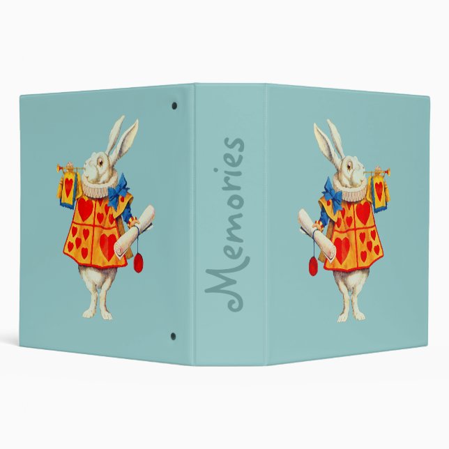 Rabbitt from Alice in Wonderland ~ Binder Album (Background)