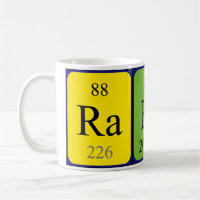 Rabid periodic table word mug