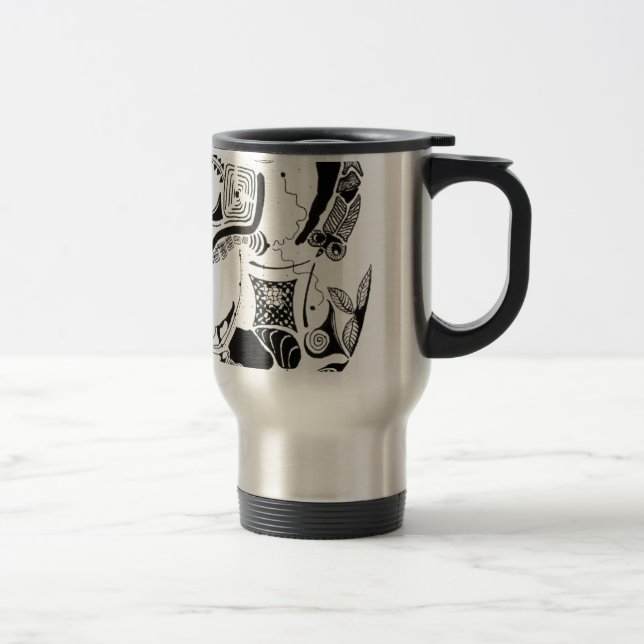 rabidoodles #2 travel mug (Right)