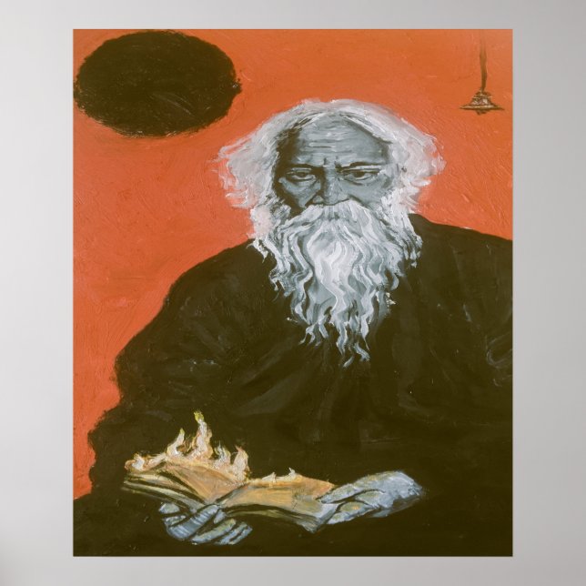 Rabindranath Tagore Art  Poster (Front)