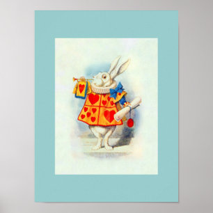 Rabitt in Alice in Wonderland ~ Poster