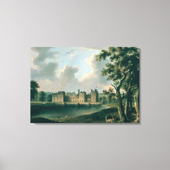 Raby Castle Canvas Print (Front)