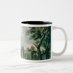 Raby Castle Two-Tone Coffee Mug