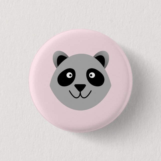 Raccoon 1 Inch Round Button (Front)