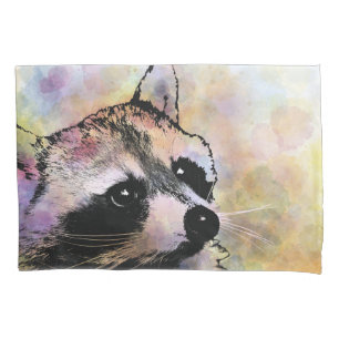 raccoon 23 pillowcase