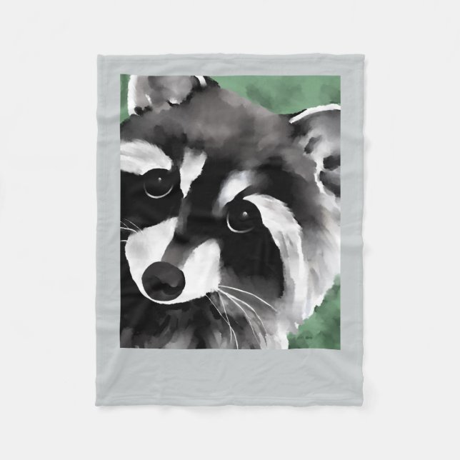 Raccoon Art Blankets (Front)