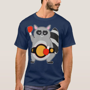 Raccoon as Boxing champ with Belt T-Shirt