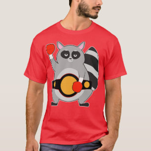 Raccoon as Boxing champ with Belt T-Shirt