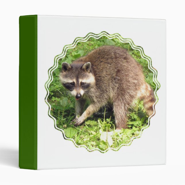 Raccoon Binder (Front/Spine)