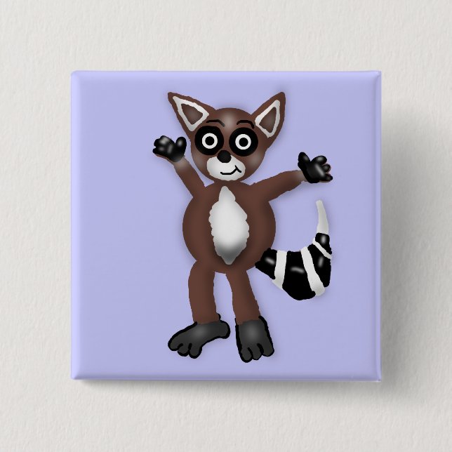 Raccoon Button (Front)