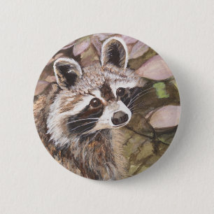 Raccoon Button