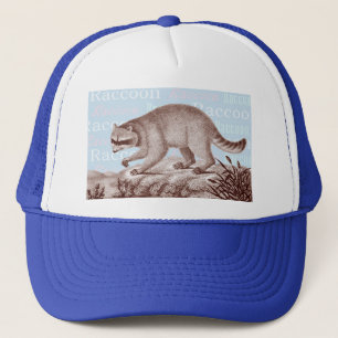 Raccoon Cap - Great for Animal Lovers