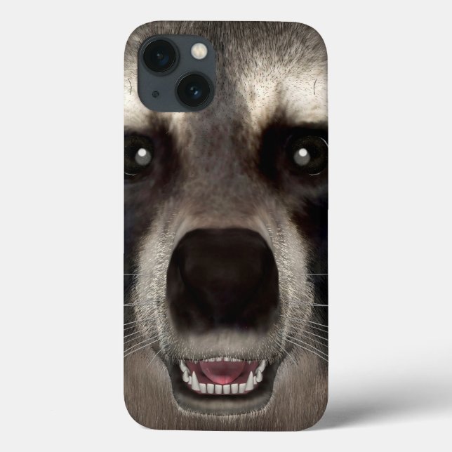 Raccoon Case-Mate iPhone Case (Back)