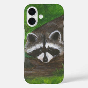Raccoon iPhone 16 Case