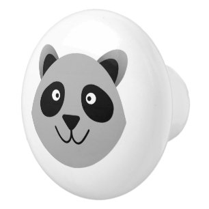 Raccoon Ceramic Knob