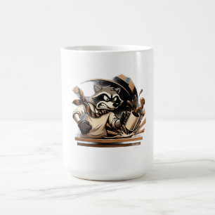 Raccoon Coffee T-Shirt Mug