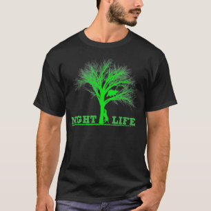 Raccoon Coon Hunting Night Life Raccoon Gifts T-Shirt
