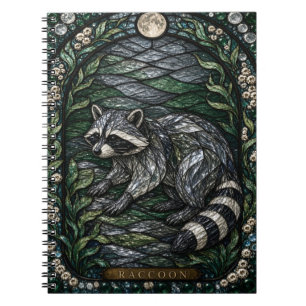 Raccoon Creek Woods Illumina Stained Glass Notebook