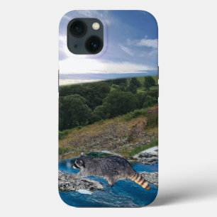 Raccoon Crossing Case-Mate iPhone Case