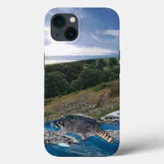 Raccoon Crossing Case-Mate iPhone Case