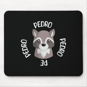 Raccoon Dancing Funny Pedro Pedro Pedro Pe Meme So Mouse Pad