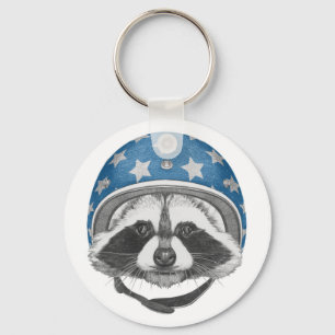 Raccoon Daredevil Keychain