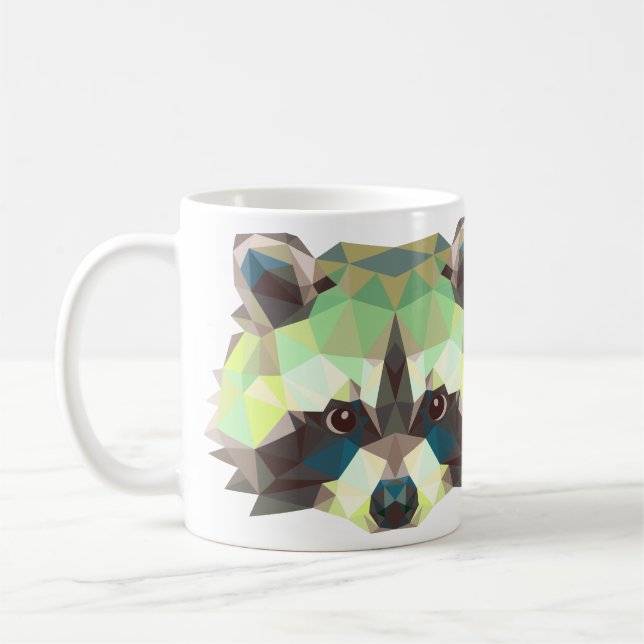 Raccoon design mug (Left)
