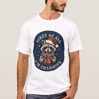 raccoon Design T-Shirt
