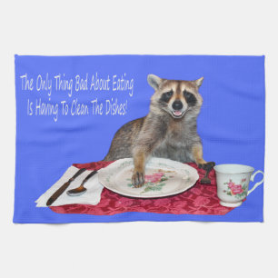 Raccoon Dish Towel