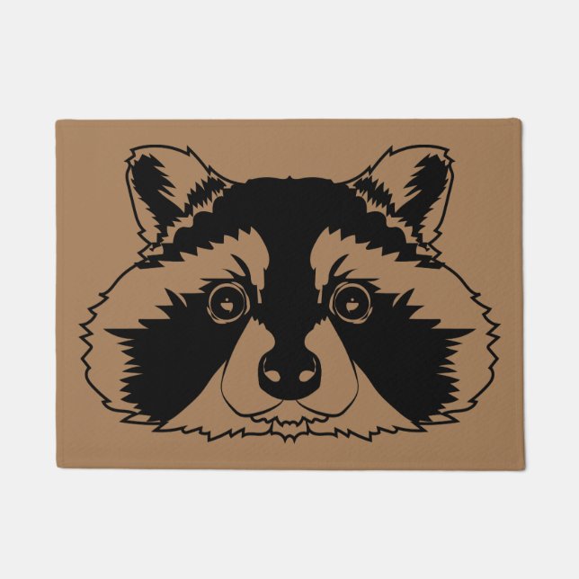 Raccoon  doormat (Front)