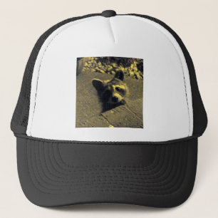 Raccoon ~ Face of an Angel Trucker Hat