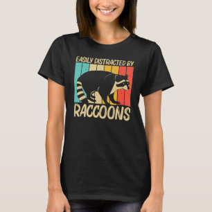 Raccoon For Men Women Common Raccoon   T-Shirt