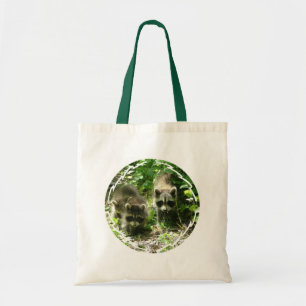 Raccoon Habitat Small Canvas Bag
