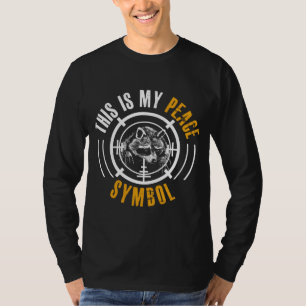 Raccoon Hunting Season Symbol Coon Hunter T-Shirt