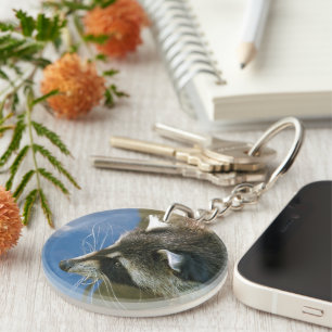 Raccoon Keychain