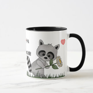 Raccoon Love Mug