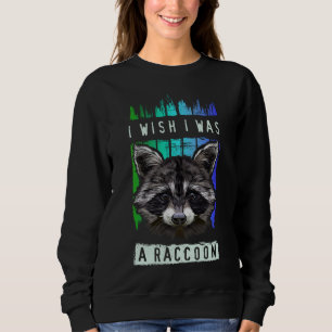 Raccoon Lover, Cute Trash Panda Sweatshirt