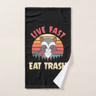 Raccoon Lover Live Fast Eat Trump
