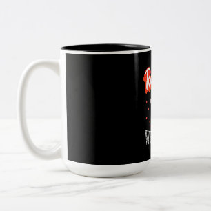 Raccoon Lover Raccoon Whisperer Two-Tone Coffee Mug
