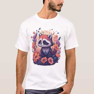 Raccoon Lovers Artwork T-Shirt